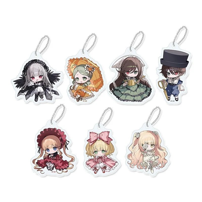 Rozen Maiden: Petit Choco Trading Acrylic Keychain Blind Box - 1 Unidade Aleatória